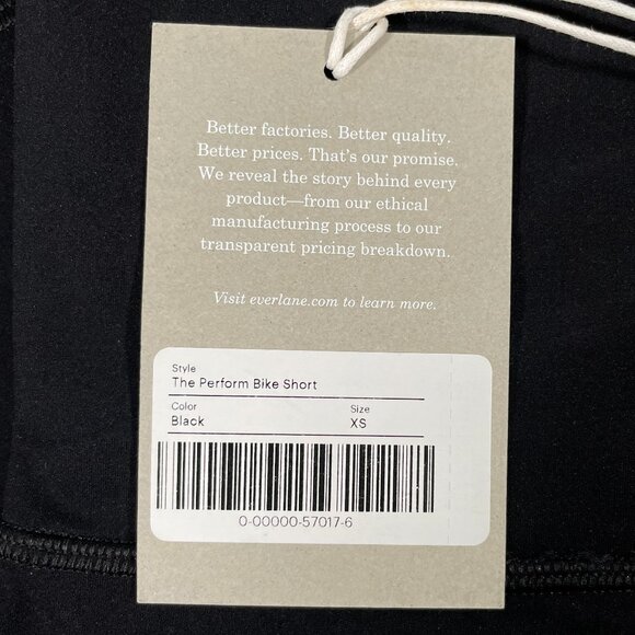 NWT Everlane 3-Piece Bundle Leggings Bike Shorts Womens XS Ankle Length - Picture 6 of 12